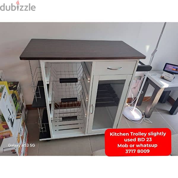 kitchen trolley and other household items for sale with delivery 0