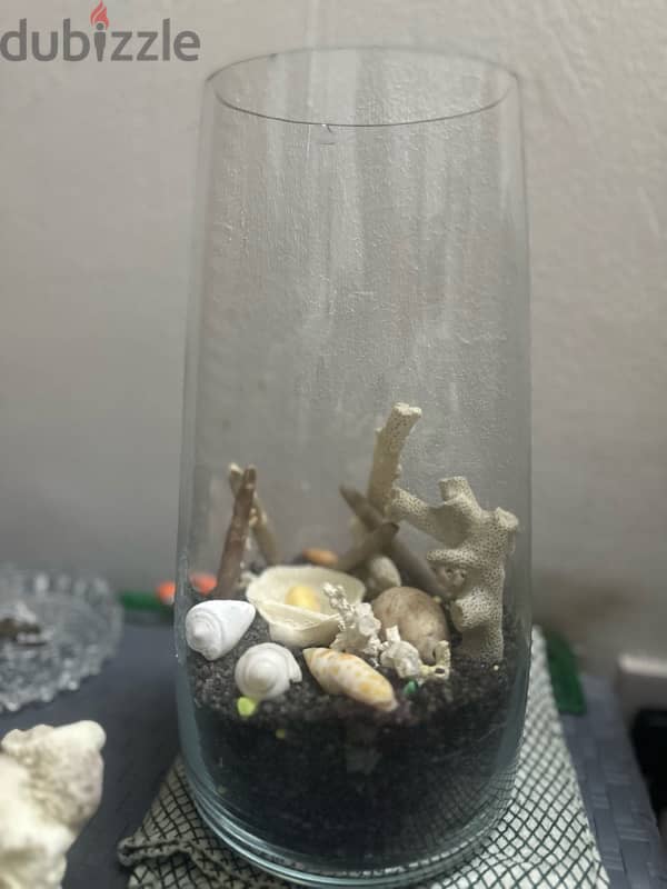 Big Fish Bowl with Sand and Stones for Sale 0