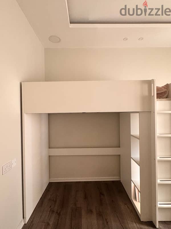 Ikea loft bed frame without desk 0