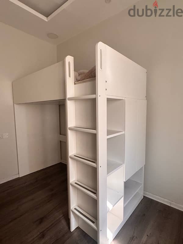 Ikea loft bed frame without desk 2