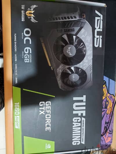 ASUS TUFF GTX 1660 super OC 6GB