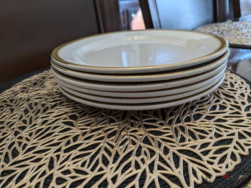 Dinner set for sale (plates,quarter plates,deep dish plates & saucers) 2