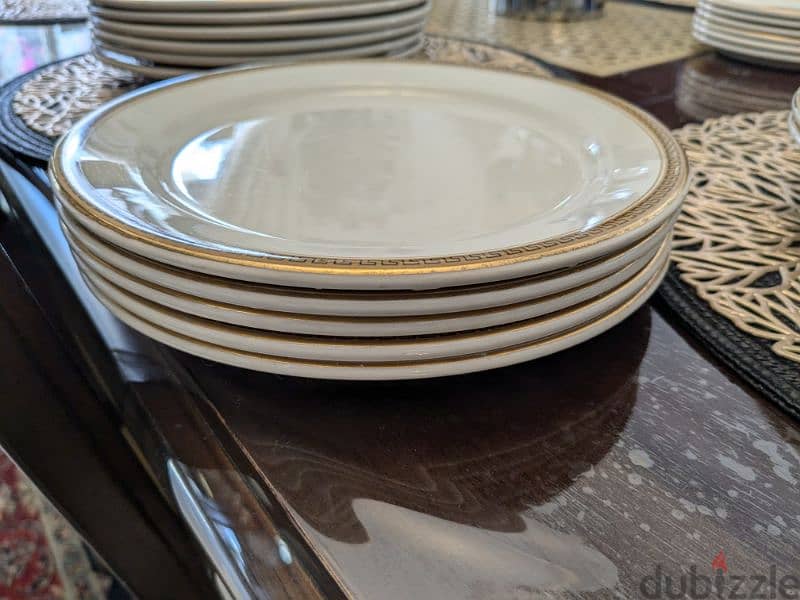 Dinner set for sale (plates,quarter plates,deep dish plates & saucers) 5