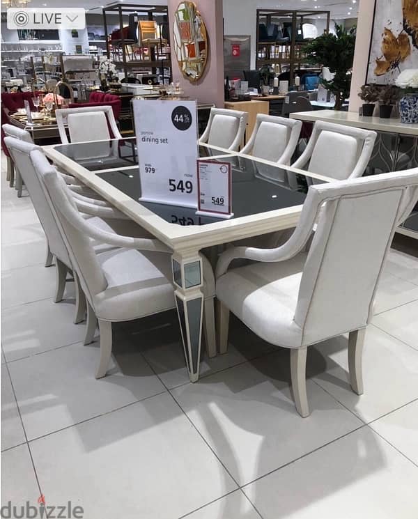 8 seater Dinning table set 2