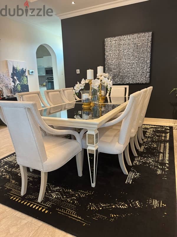 8 seater Dinning table set 6