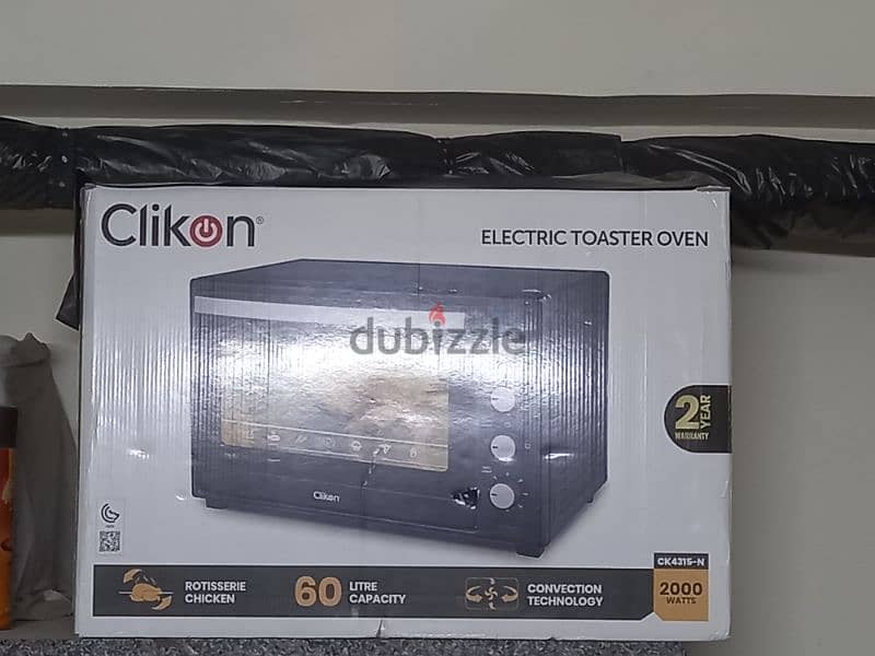 Clickon Electric Toaster Oven 1