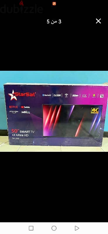 starsat 50 inch 4k smart 9