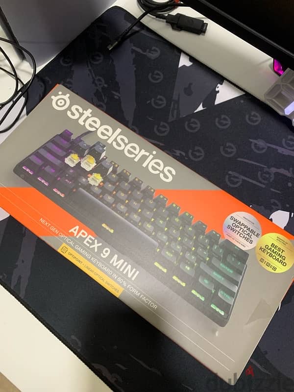 keyboard Steelseries apex 9 mini 1