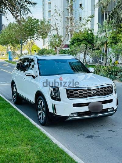 Kia Telluride 2020 model. Single owner used car in excellent condition