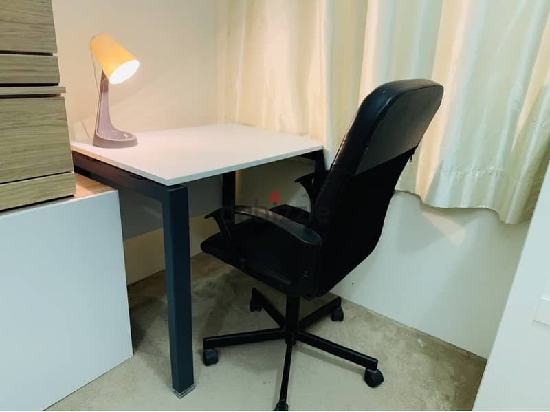 Ikea revolving Office Chairs & Study Desk 0