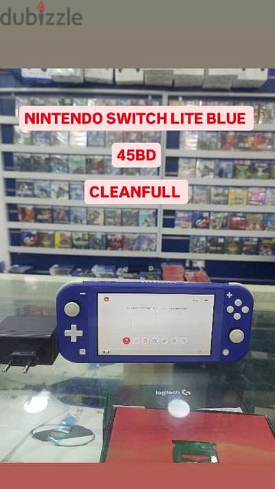 NINTENDO SWITCH LITE BLUE