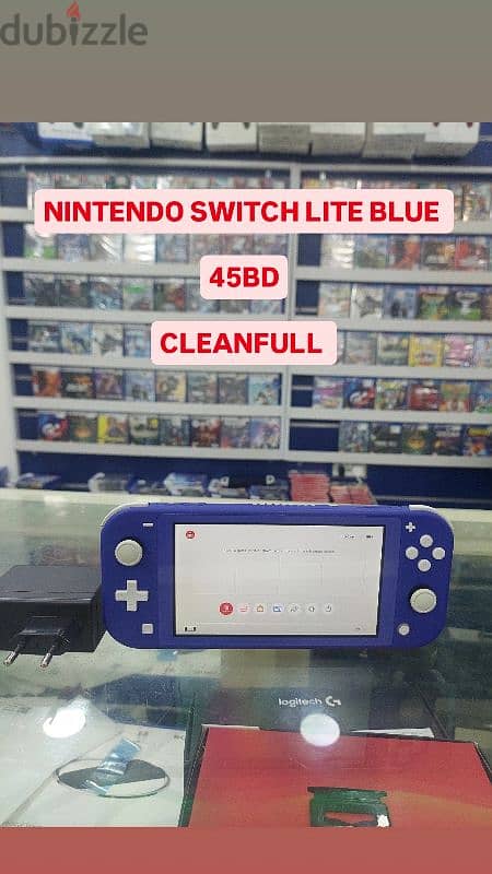 NINTENDO SWITCH LITE BLUE 0