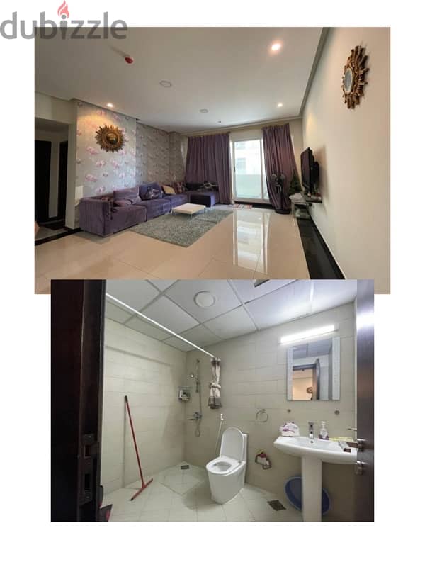 for rent furnished flat in busaiteen opposite hamad king hospital 2