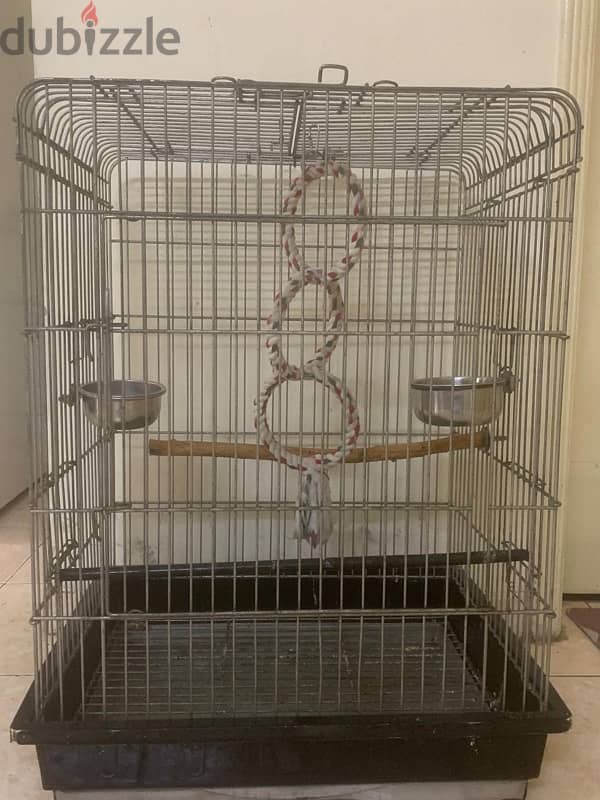 Parrot  cage & stand 1