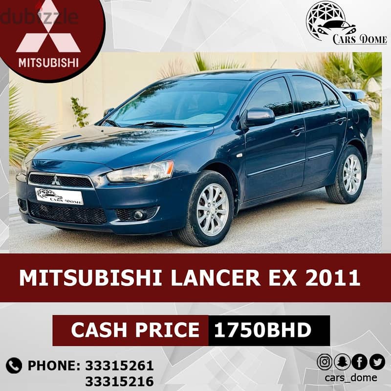 Mitsubishi Lancer 2011 EX 2.0L ميتسوبيشي لانسر 8