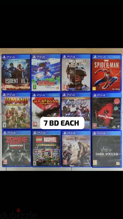 Ps4 Games Excellent Condition ps5 compatible (PlayStation)