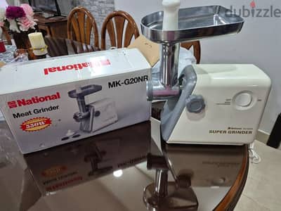 National Meat Grinder, new in Box