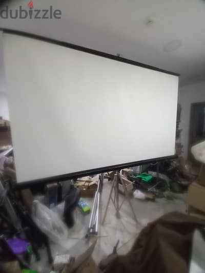 130inch Projector Screen with Stand