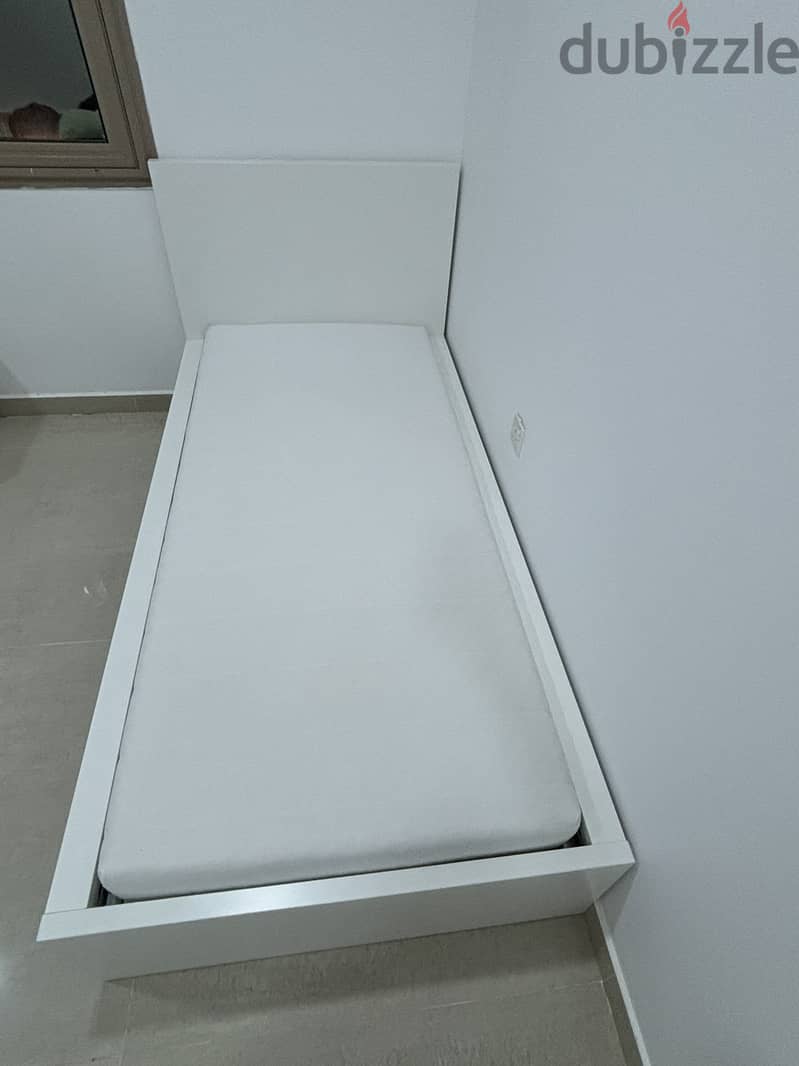 Single Bed Frame & Mattress 1