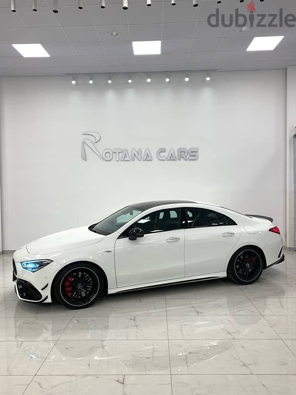 مواصفات خاصه MERCEDES CLA 45 S AMG 4