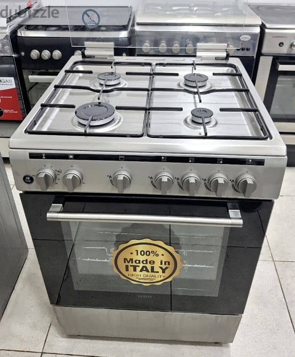 Italian 4 Burner 60x60 (Slightly Used) Excellent Working Condition 0