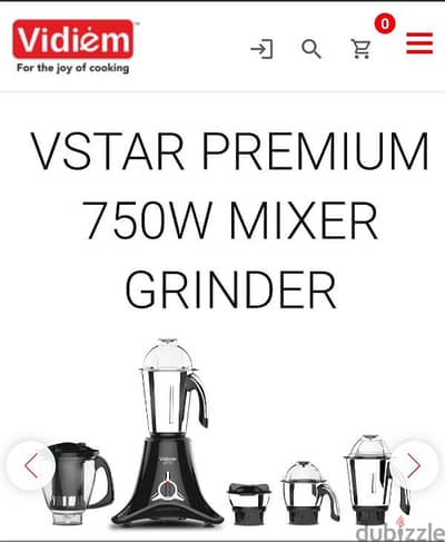 Vidiem Mixer Grinder