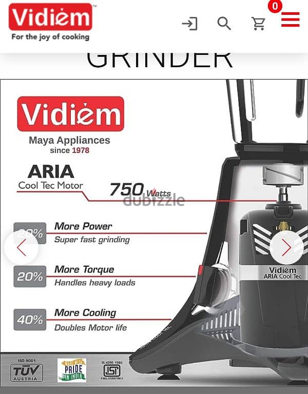 Vidiem Mixer Grinder 1