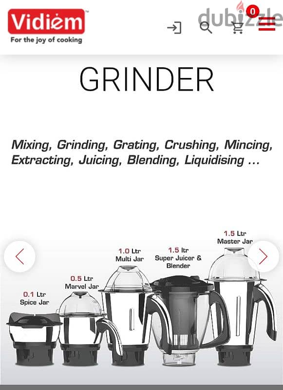 Vidiem Mixer Grinder 2