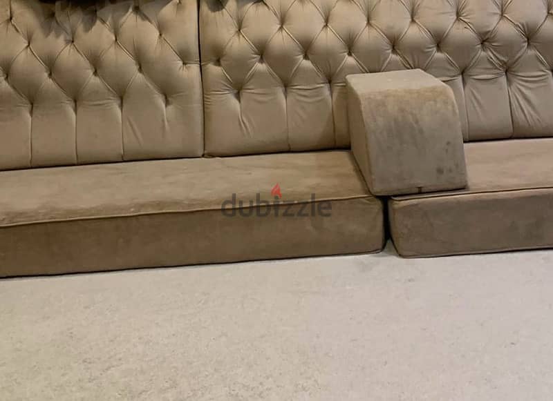 جلسة عربية بحالة ممتازة.  Arabian Sofa Majlis 0