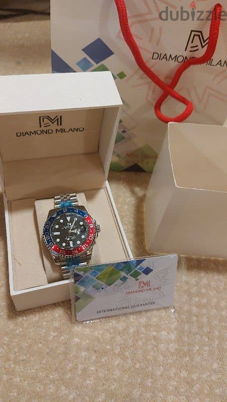 Diamond  Milano  men watch 3