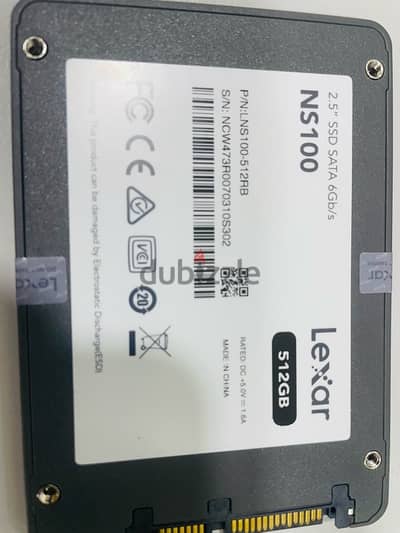 Lexar 512gb sata 2.5" ssd hard disk