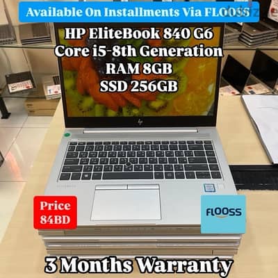 HP EliteBook 840 G6 Core i5-8th Generation