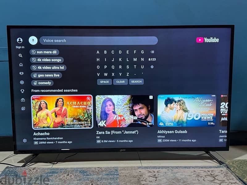 Starsat 50 inch smart 4k Ultra HD LED for sale 3