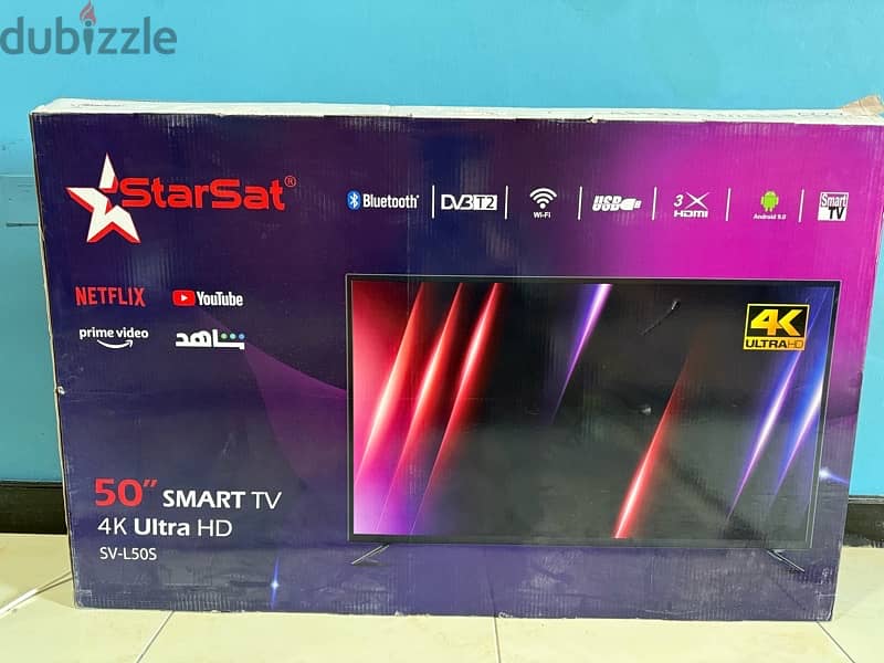 Starsat 50 inch smart 4k Ultra HD LED for sale 5