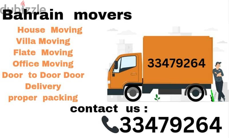 Best Bahrain movers parker House villa flat officeand store 1