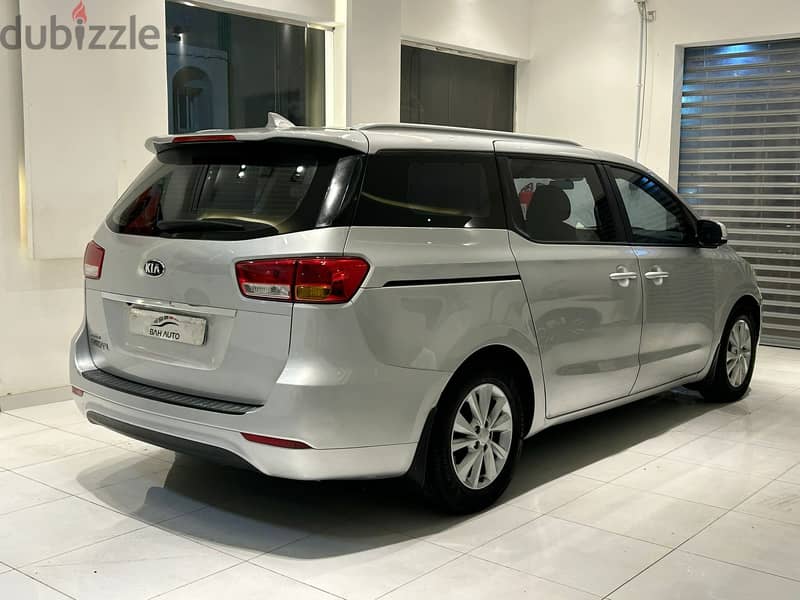 Kia Carnival 2016 MODEL GRAND Mid Option 7 SEATER FOR SALE 2