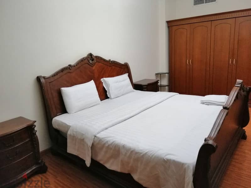 Juffair furnished flat 2BR BD 90 per week 4