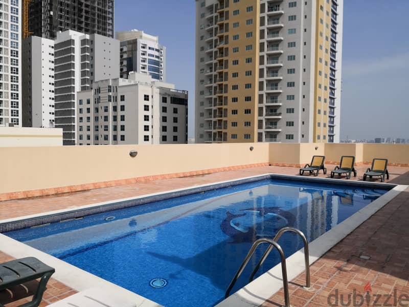 Juffair furnished flat 2BR BD 90 per week 6