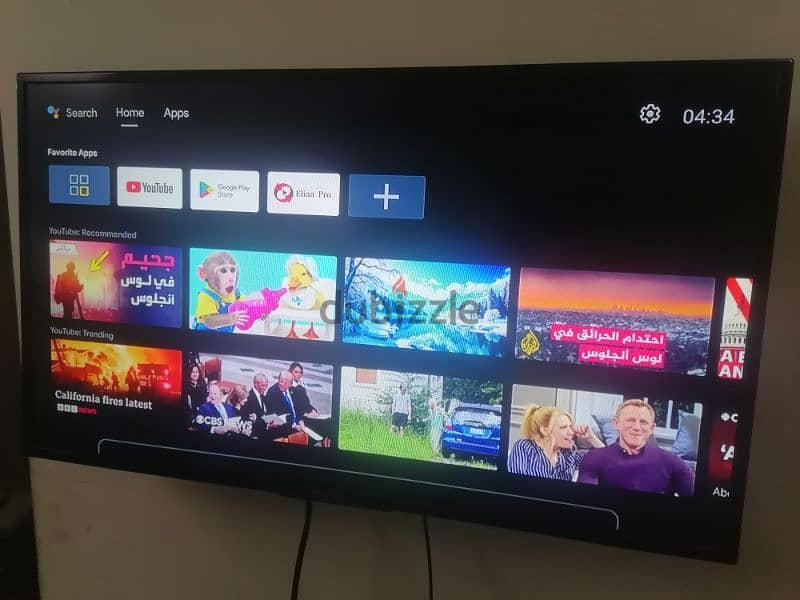 Led 44 inch with smart box led Philips brand 6