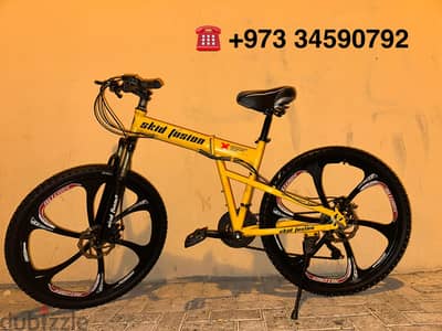 For sale foldable bike 26 size everything is working full condition