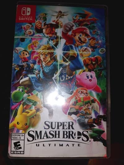 Nintendo switch game super smash bros ultimate