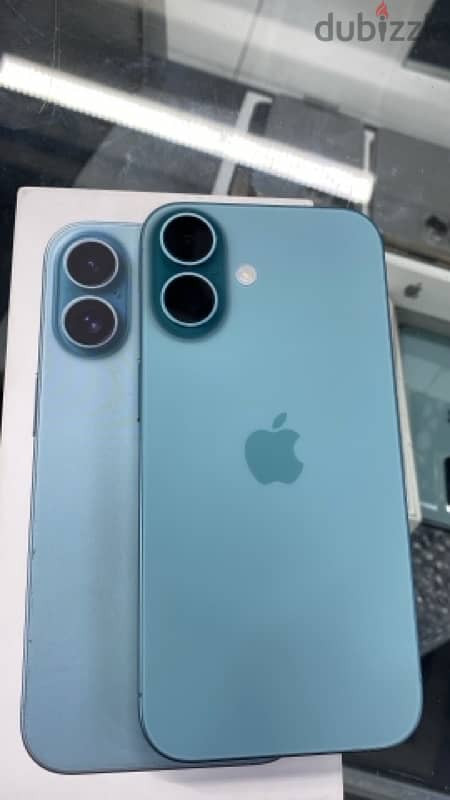 IPHONE 16 TEAL 256GB 100% BATTERY  CYCLE COUNT 4 0