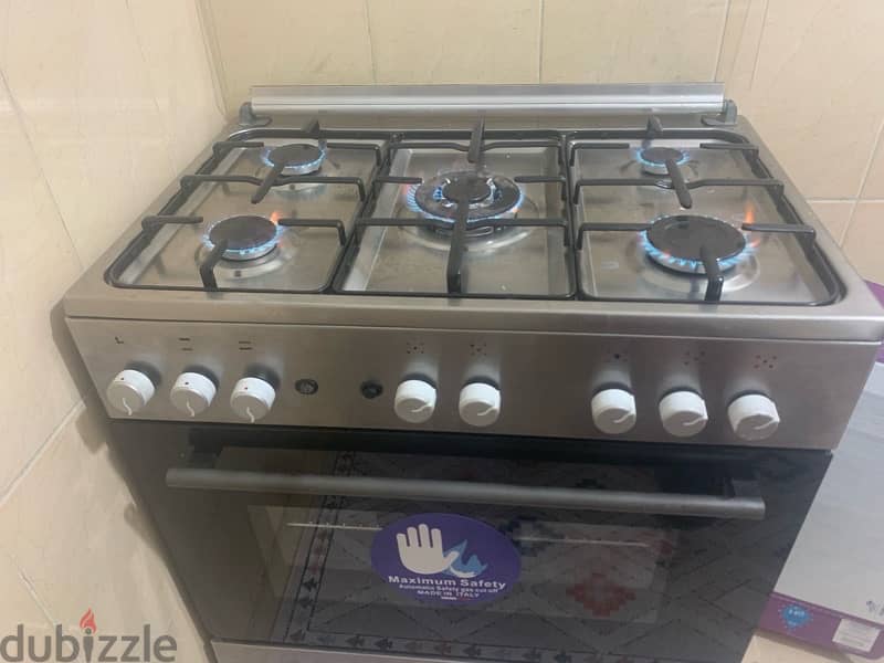 simfer italian cooker with 5 eyes 0