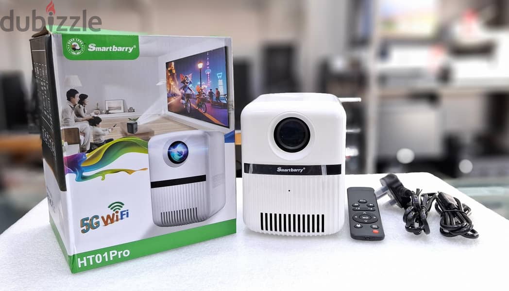 New Smart Android WIFI Projector Multimedia 150" Big Screen Size 1