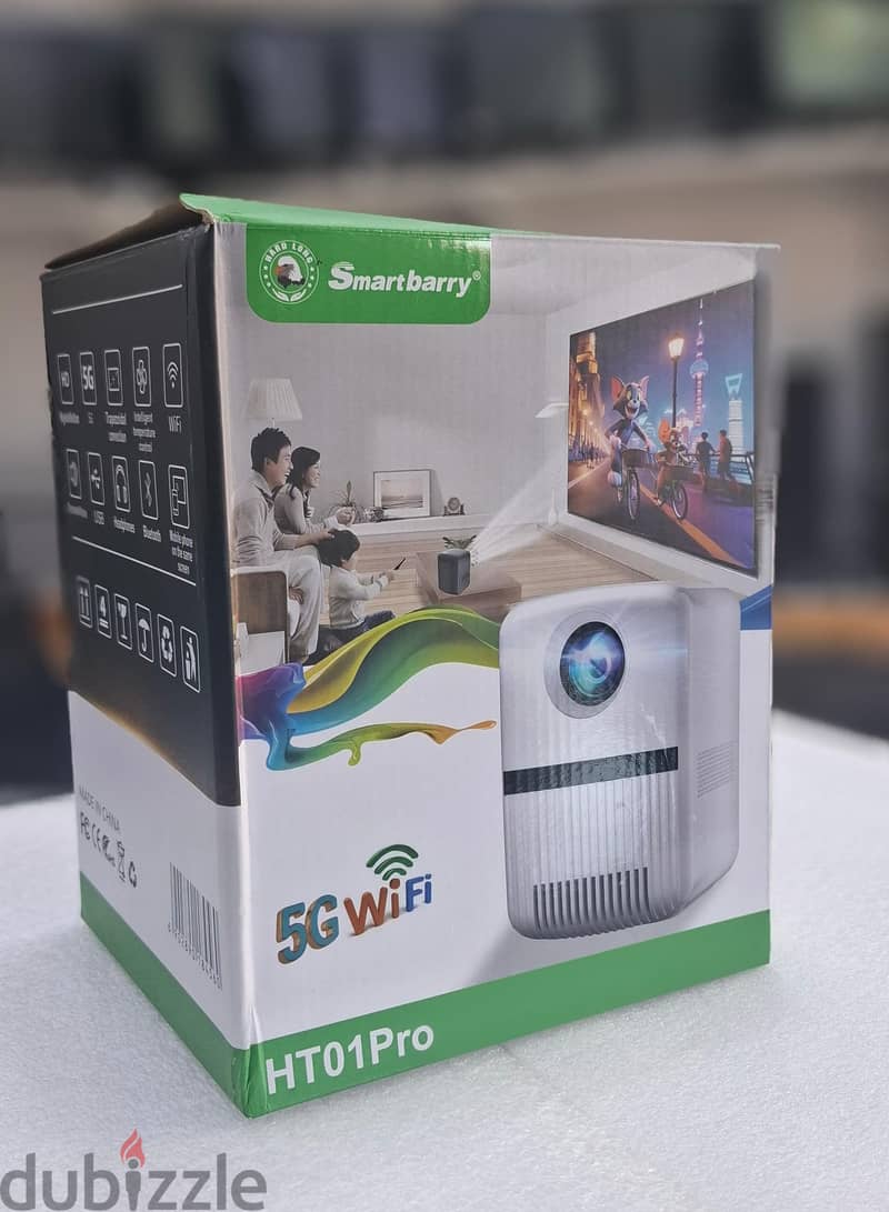 New Smart Android WIFI Projector Multimedia 150" Big Screen Size 4