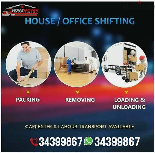 Packers And Movers Furniture Villa. Office. Shop. Flat. House Shifting 0