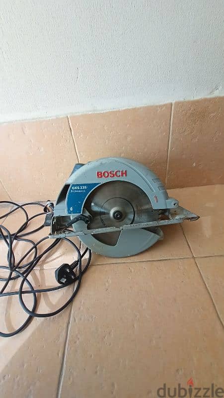 Used Bosch Corded Circular Saw GKS 235 مشارة دائرة بوش مستعملة 0