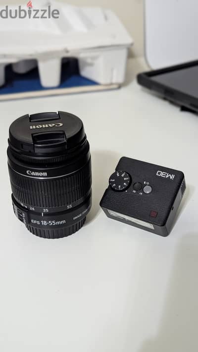 For Sale Canon 18-55mm Lense & iM30 Speedlight