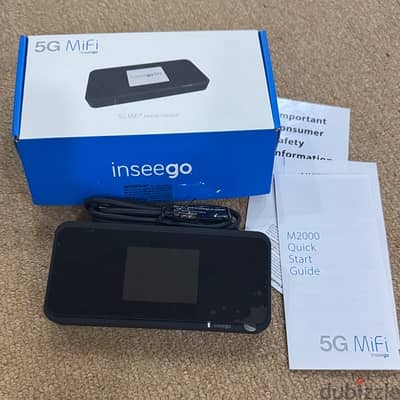 Portable MiFi 5g router Touch 10 hr battery backup new