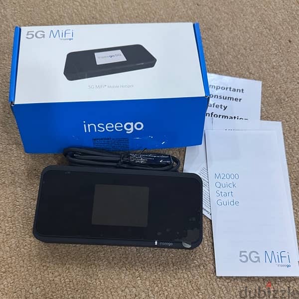 Portable MiFi 5g router Touch 10 hr battery backup new 0